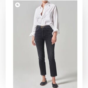 Citizens of Humanity Jolene Vintage Slim in Stormy Size 24